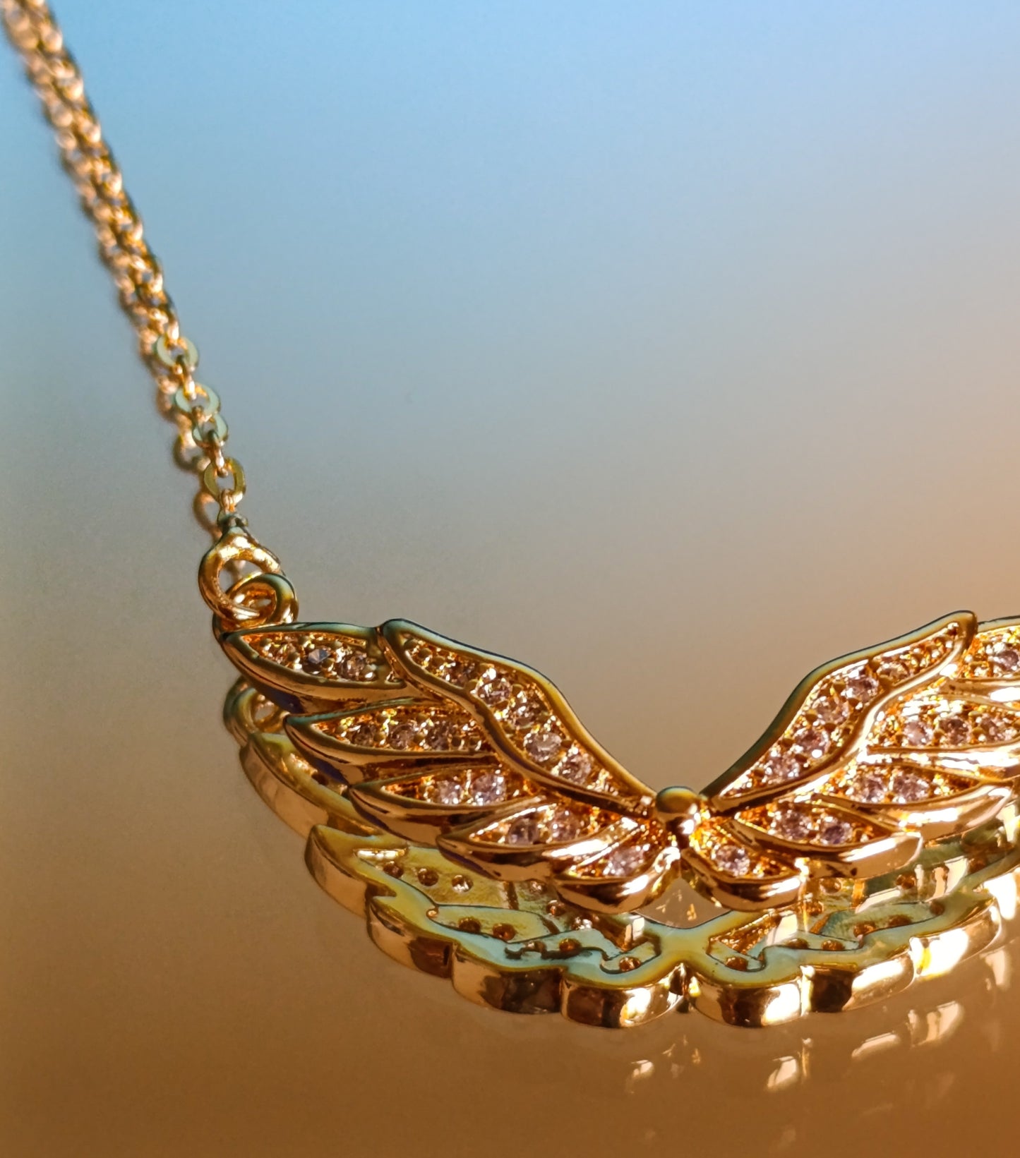 Elegant Wings Pendant - 1 Necklace